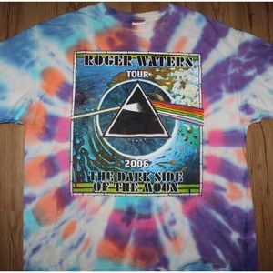 vintage 2006 Roger Waters tour tie dye lot t